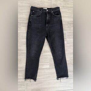 Agolde black jeans